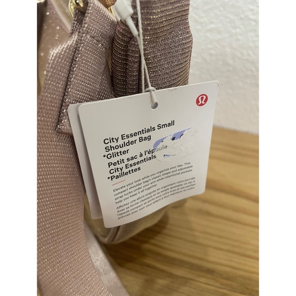 Lululemon City Essentials Small Shoulder Bag Glitter NWT - Picture 3 of 5